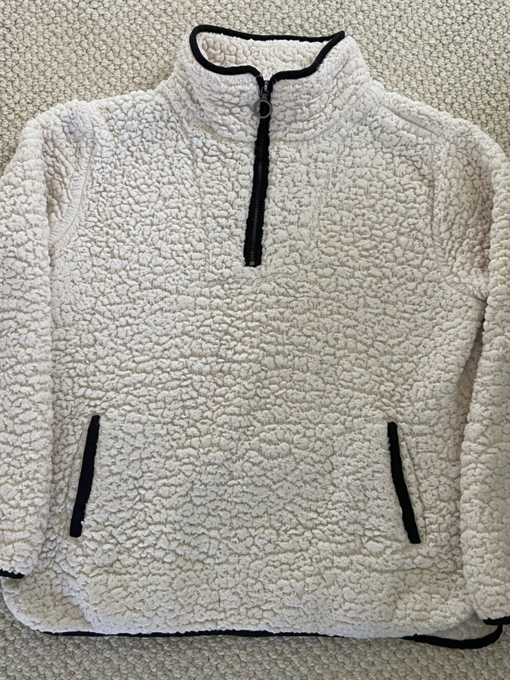 Thread & Supply Faux Shearling Fleece Pullover